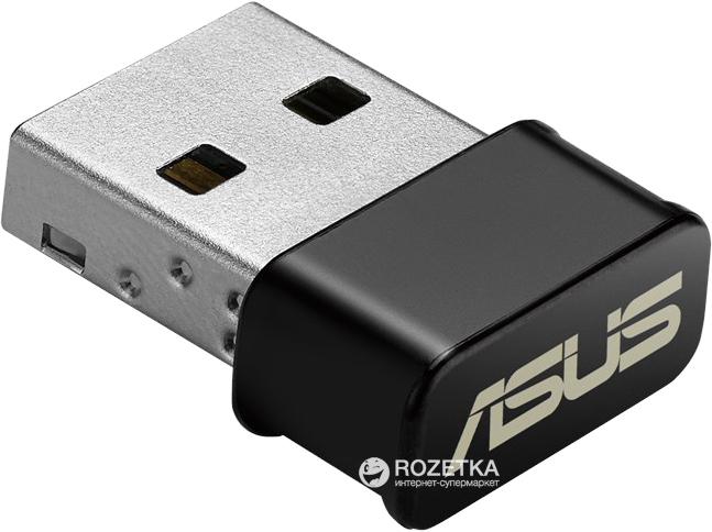 Акция на Asus USB-AC53 Nano от Rozetka UA