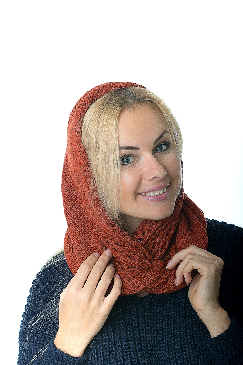 

Снуд Наталка 0050Н M терракот