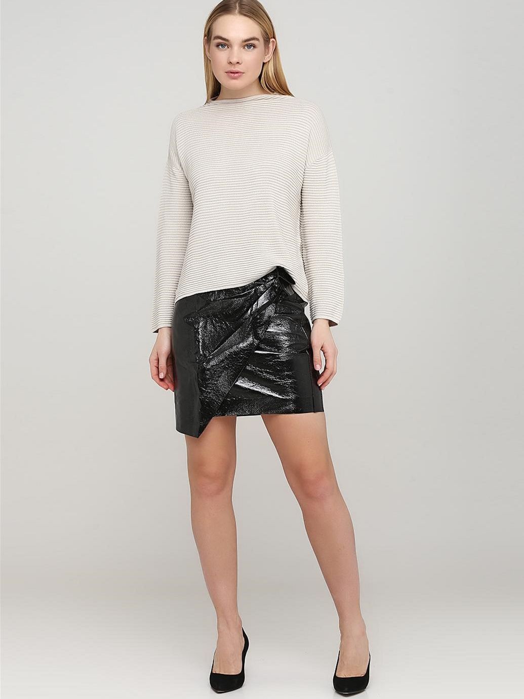 

Юбка из искусственной кожи H&M 634521s67 40 Черная