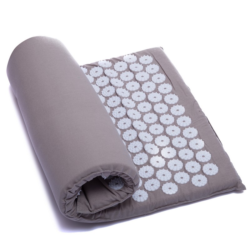 

Коврик ортопедический массажный (Acupressure mat) Ипликатор Кузнецова FI-1709 (р-р 63x40см) бежевый