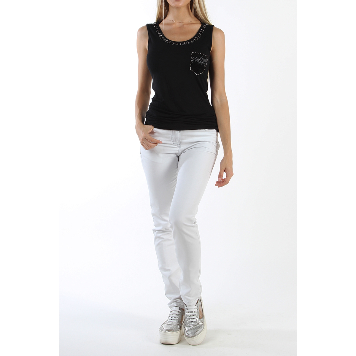 

Майка Lowett 42-46 (ONE SIZE) Черный (LW-124)
