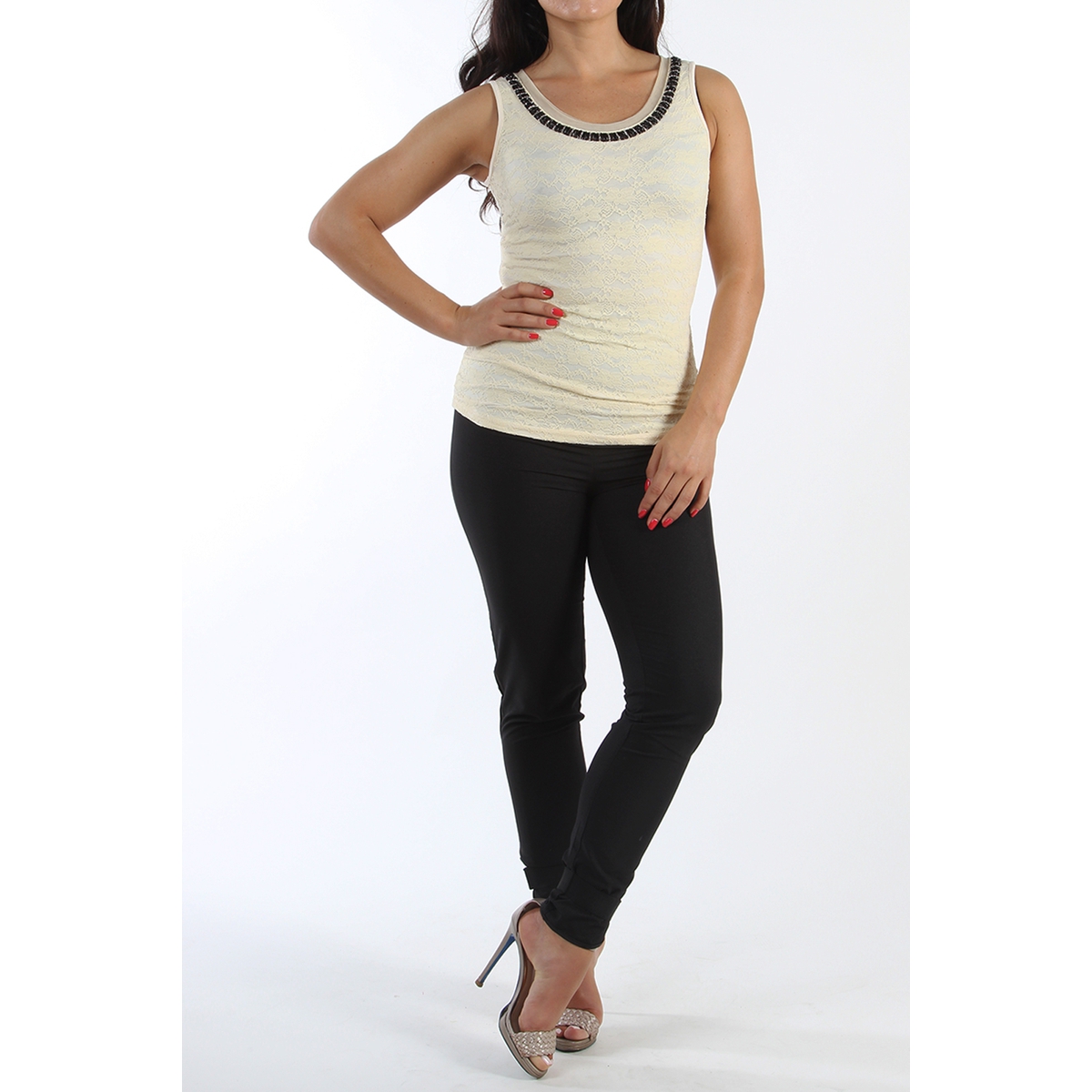 

Майка Lowett 42-46 (ONE SIZE) Молочный (LW-152)