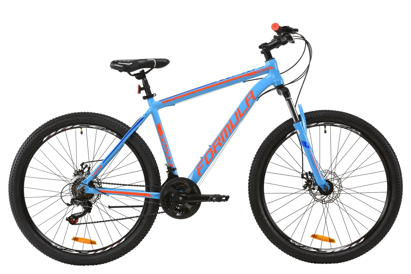 

Велосипед AL 27.5" Formula THOR 1.0 AM DD 2020 (сине-оранжевый)