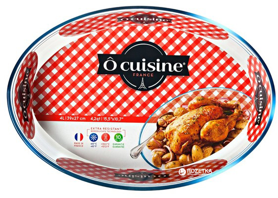 

Форма овальная O Cuisine для запекания 39х27 см