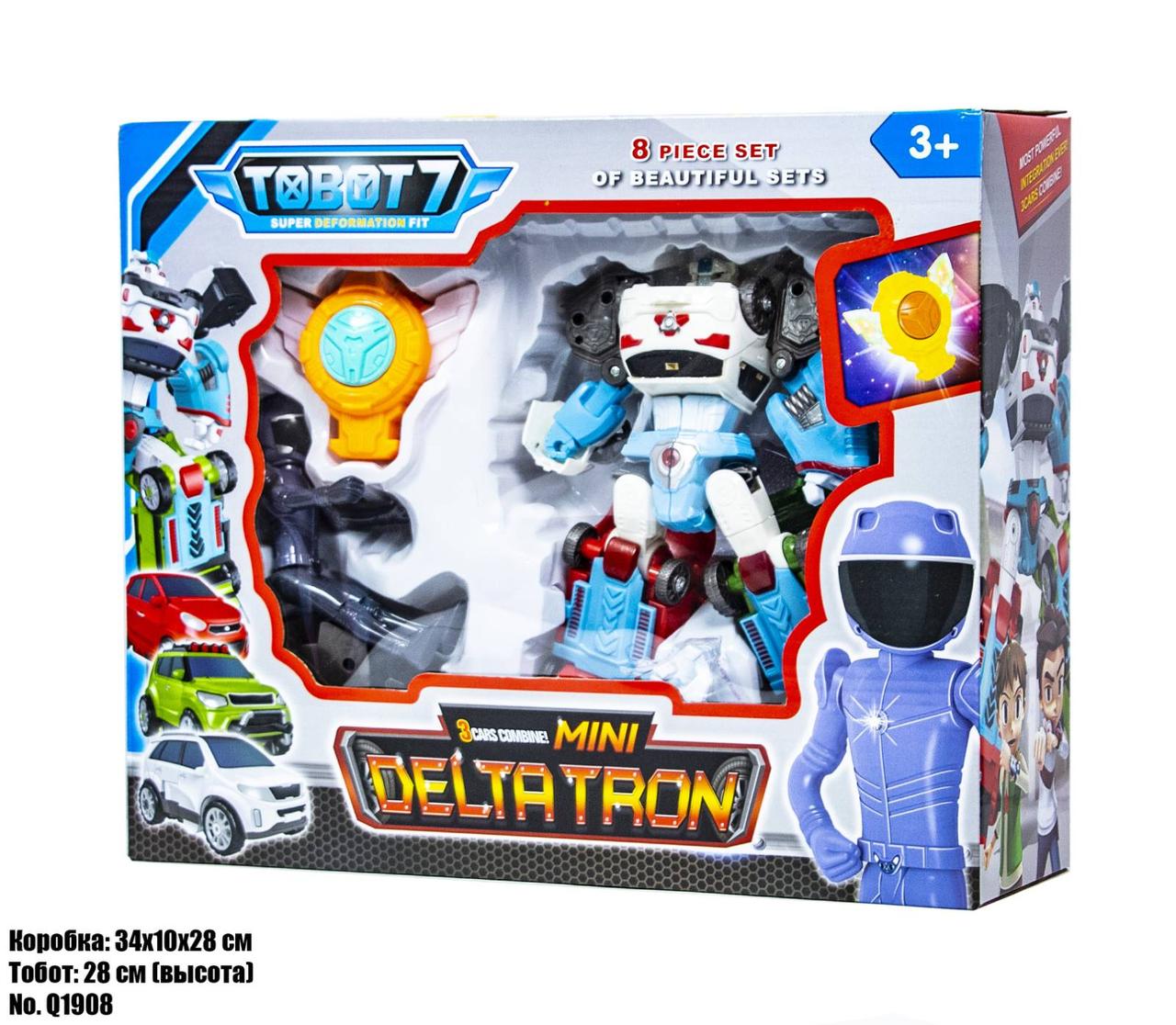 

Трансформер-тобот Тobot mini DELTATRON 3 в 1 Q1908