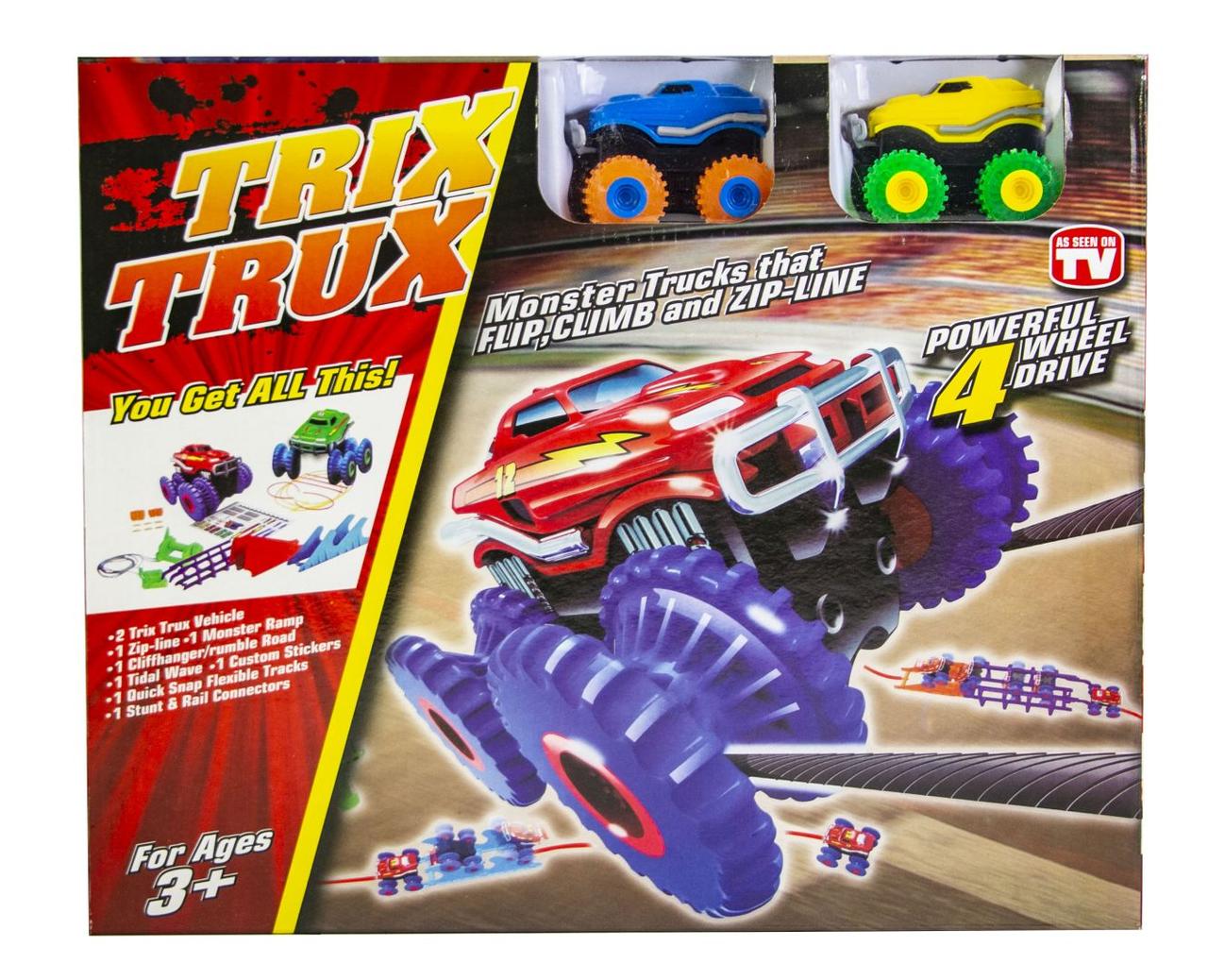

Трек канатный "Trix Trux" на две машинки
