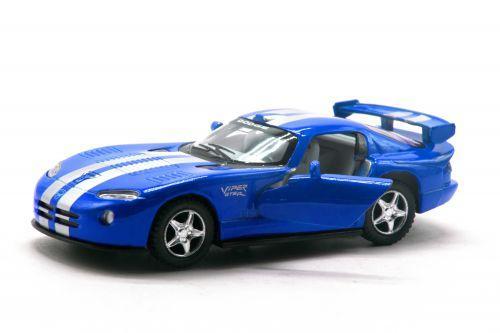 

Машинка KINSMART Dodge Viper GTS-R синяя KT5039W