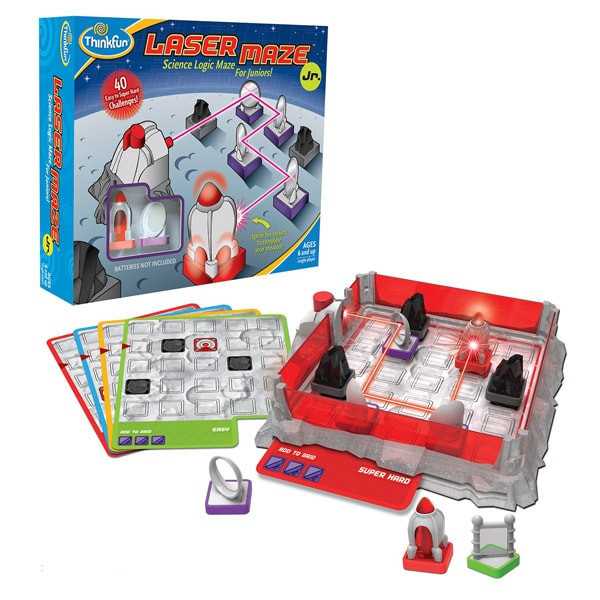 

Игра-головоломка ThinkFun Лазерный лабиринт Джуниор | Laser-Maze-Jr 76348