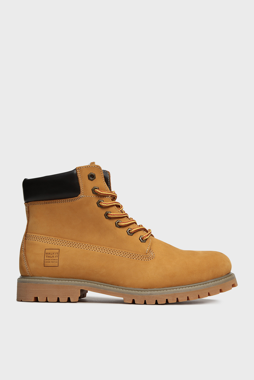 

Мужские рыжие кожаные ботинки Sheldon Preppy 44 M27359-2JP