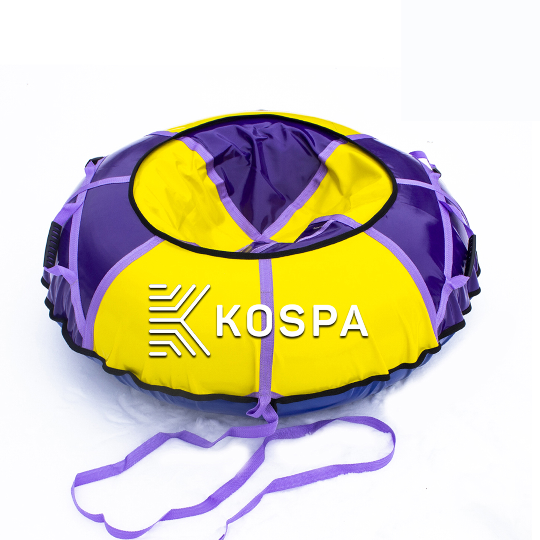 

Тюбинг надувные санки, ватрушка Kospa Фиолетовый-Желтый Диаметр 120 см (TB30087)