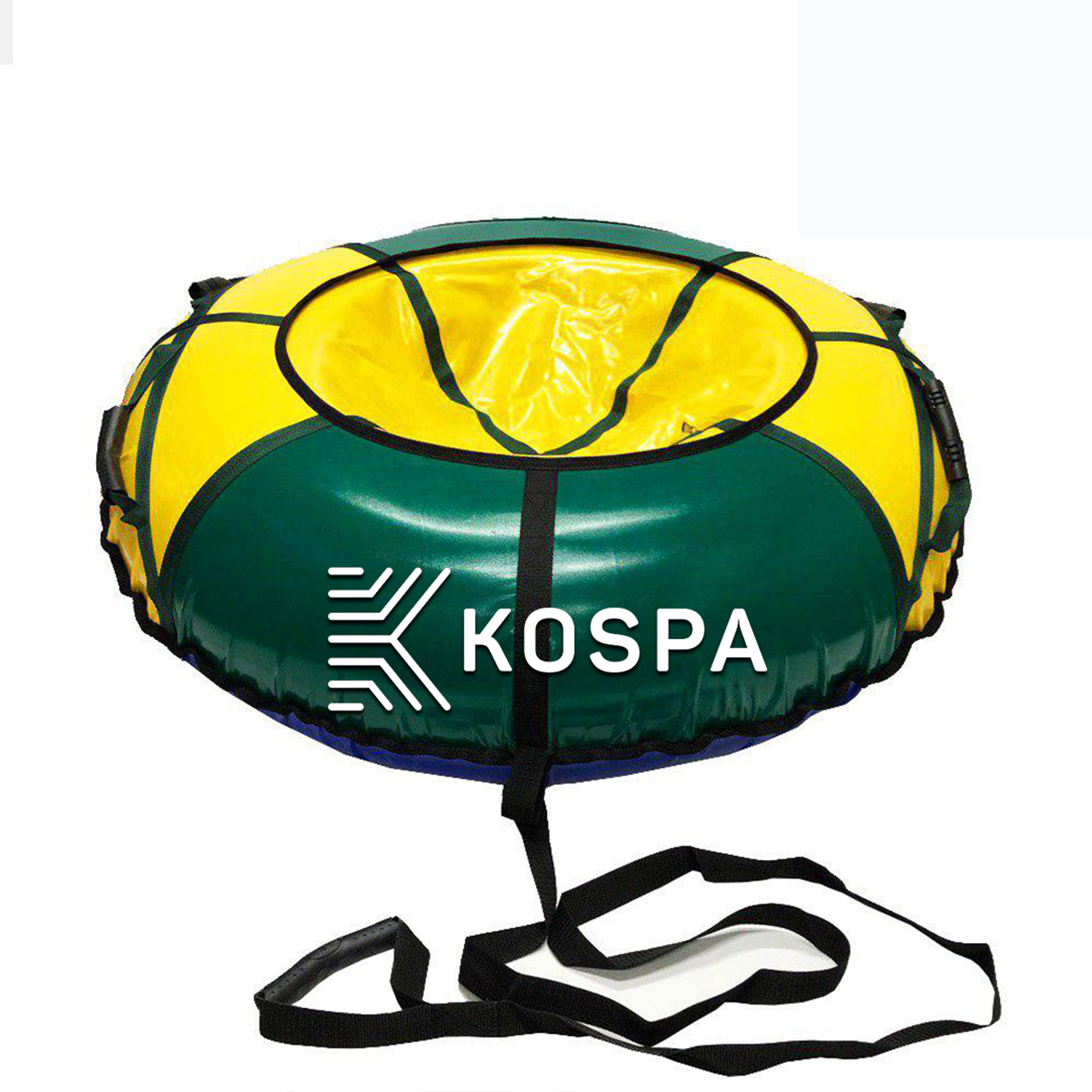 

Тюбинг надувные санки, ватрушка Kospa Желтый-Зеленый Диаметр 100 см (TB30062)