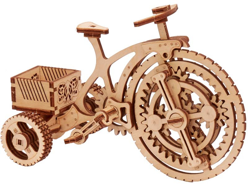 

Деревянный 3D конструктор «Велосипед» Wood Trick