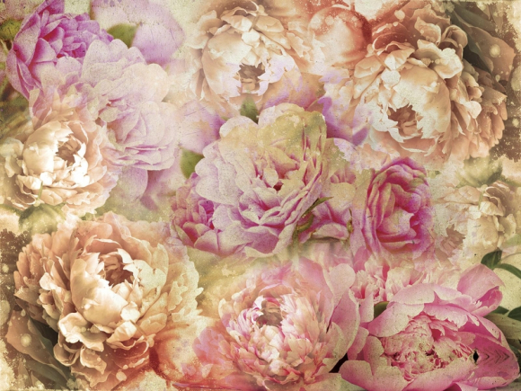 

Картина Арт-Холст Пионы №23583 (160x130см)