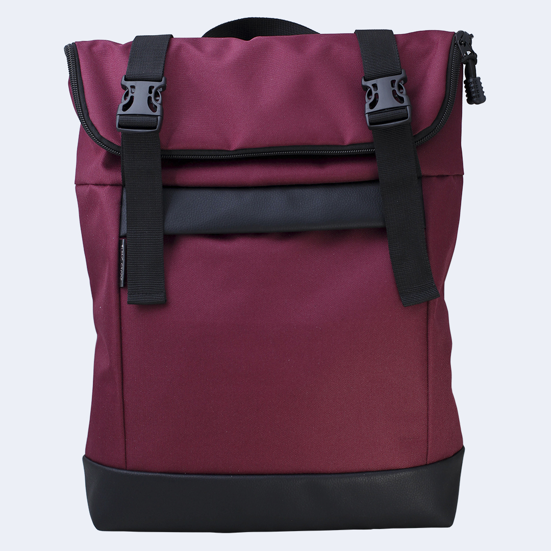 

Рюкзак Twillingar Butik Rolltop medium бордовый Р62