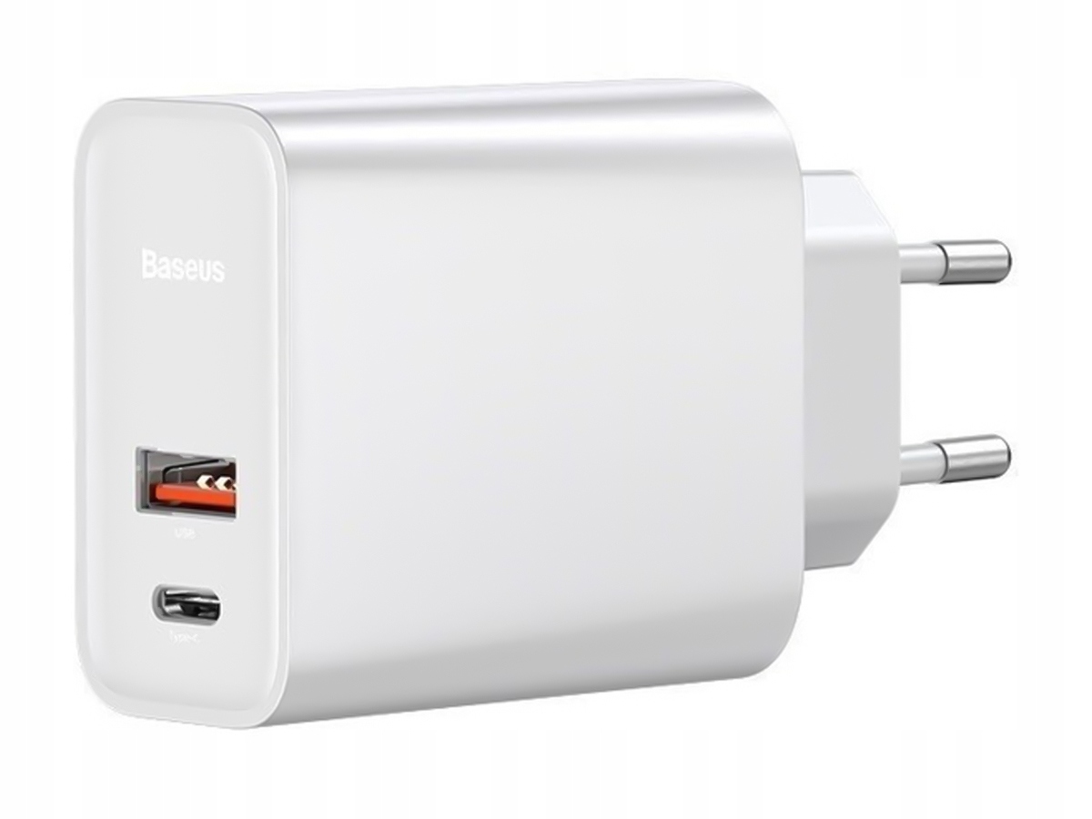 

Сетевое зарядное устройство Baseus Speed PPS Quick Charger Type-C, White (CCFS-C02)