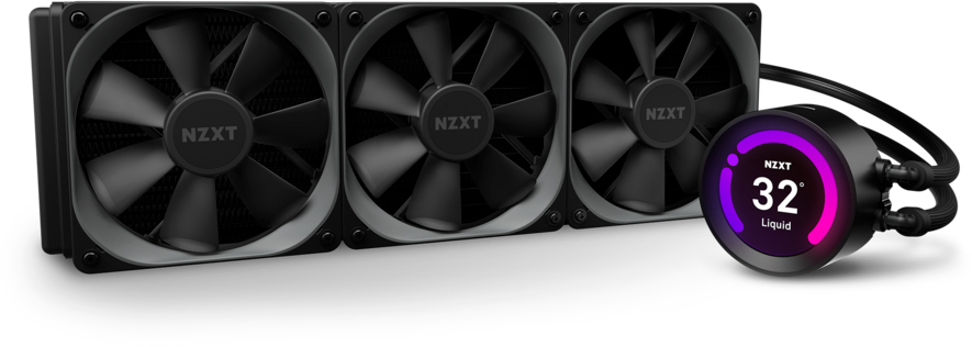 

Система жидкостного охлаждения NZXT Kraken Z73 - 360 мм AIO Liquid Cooler with LCD Display (RL-KRZ73-01)