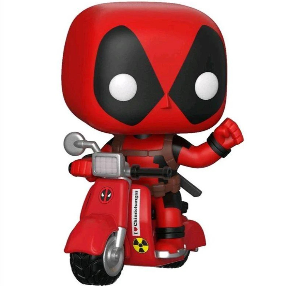 

Фигурка Funko Pop Фанко Поп Deadpool on scooter Дэдпул на скутере 10см DP48 (CZ00DP48)