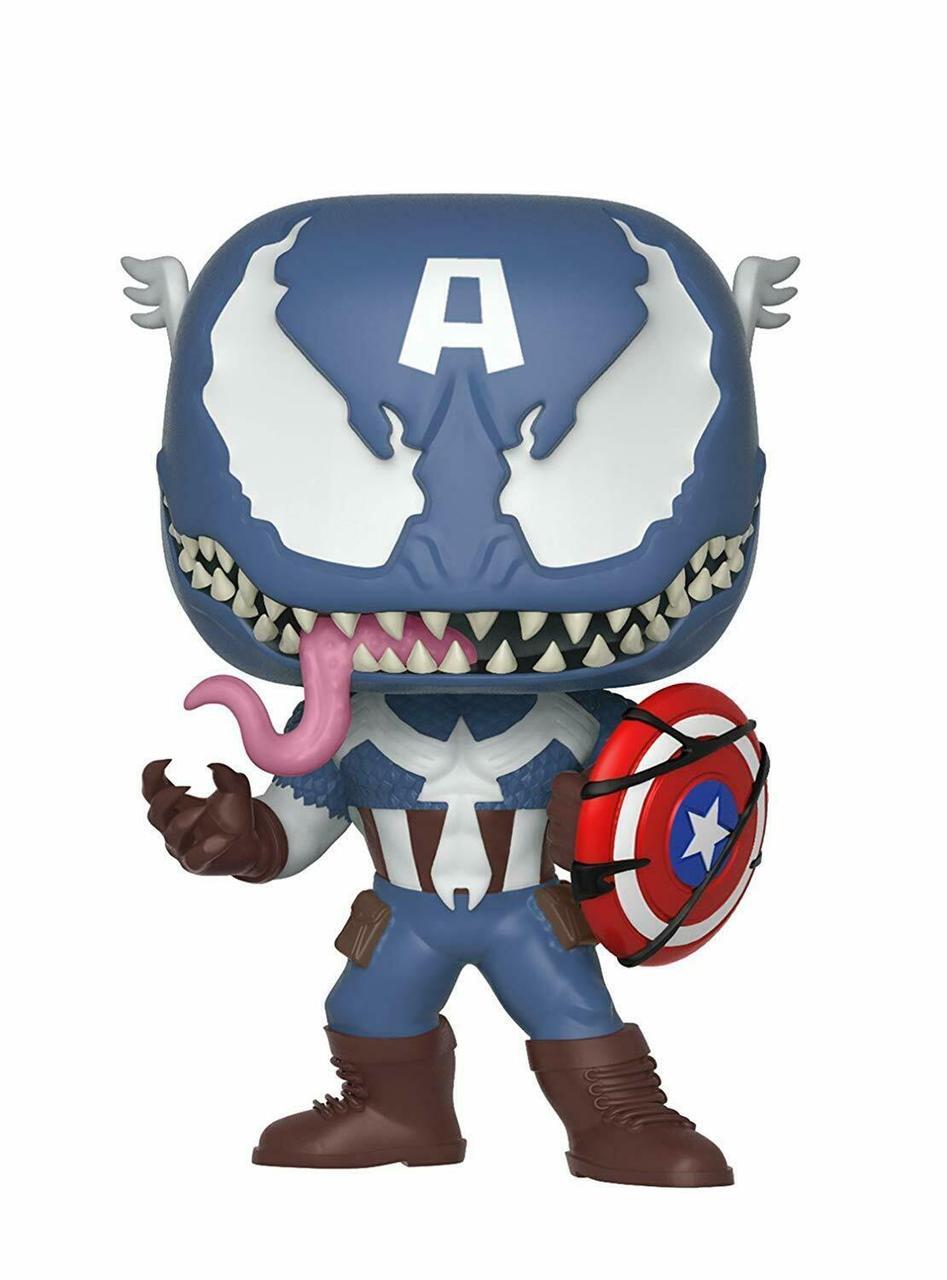 

Фигурка Funko Pop Marvel Venom Captain America Марвел Веном Капитан Америка Movies CA V364 (CZ00Movies CA V364)