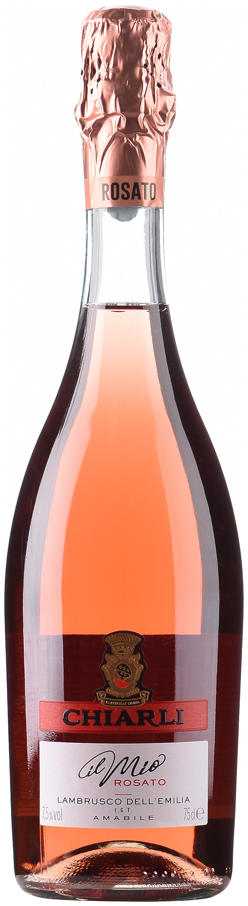 Вино игристое Chiarli Lambrusco Rosato розовое сладкое 0.75 л 7.5% ...