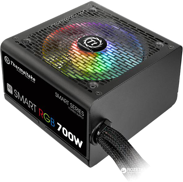 

Блок питания Thermaltake Smart RGB 700W (PS-SPR-0700NHSAWE-1)