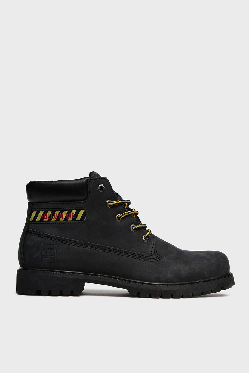

Мужские черные кожаные ботинки Govard Preppy 44 M9843JP