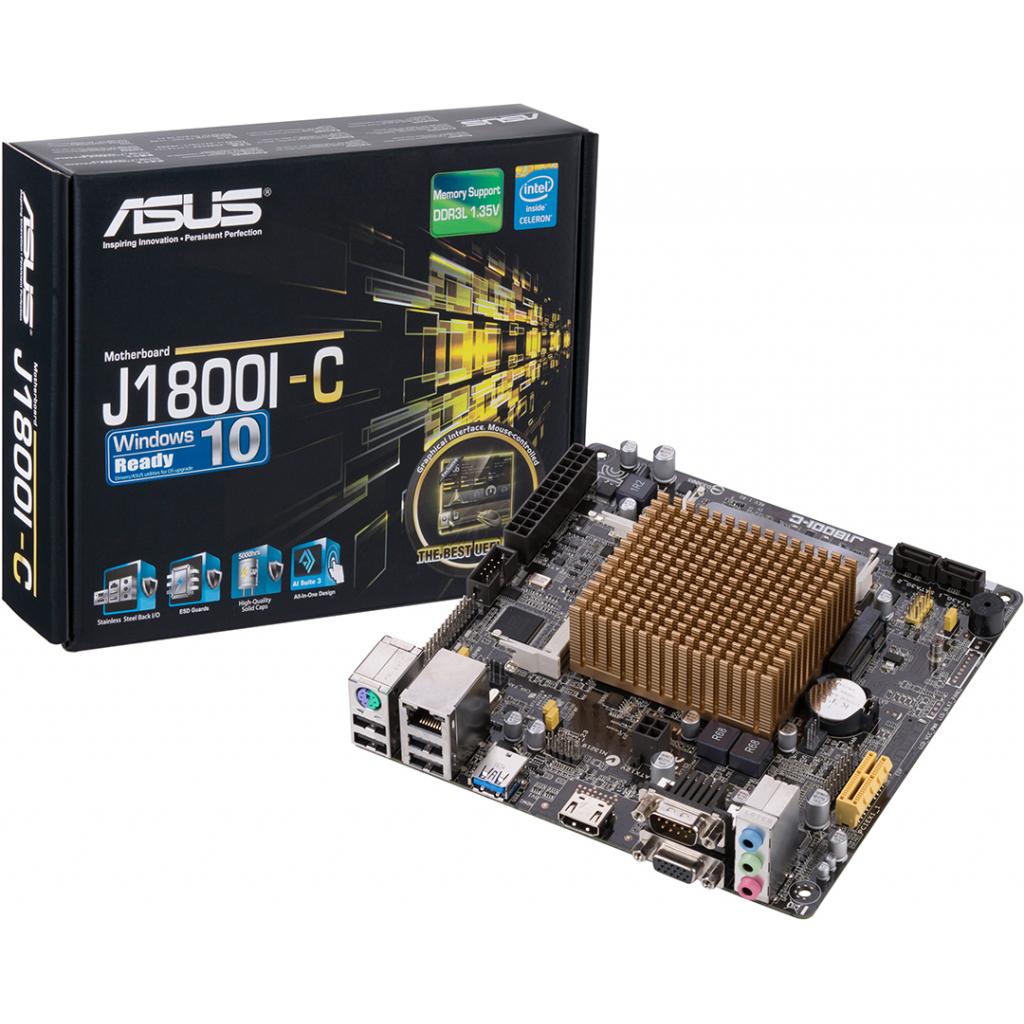 

Материнська плата ASUS J1800I-C
