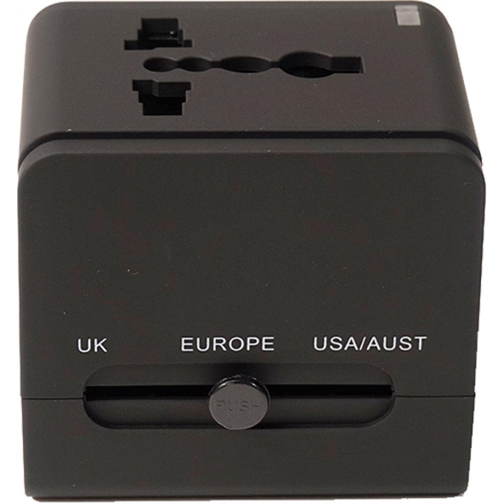 

Зарядний пристрій PowerPlant Международный адаптер 220В + 2*USB max2.1A