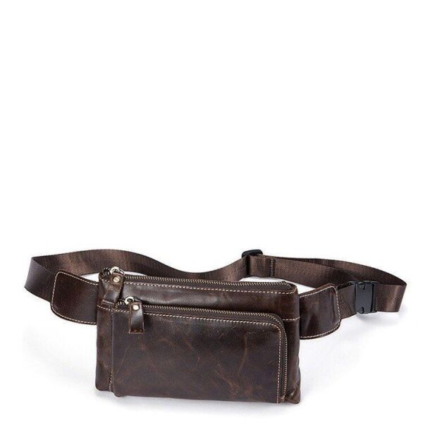 

Поясная сумка кожаная Vintage 14738 Brown