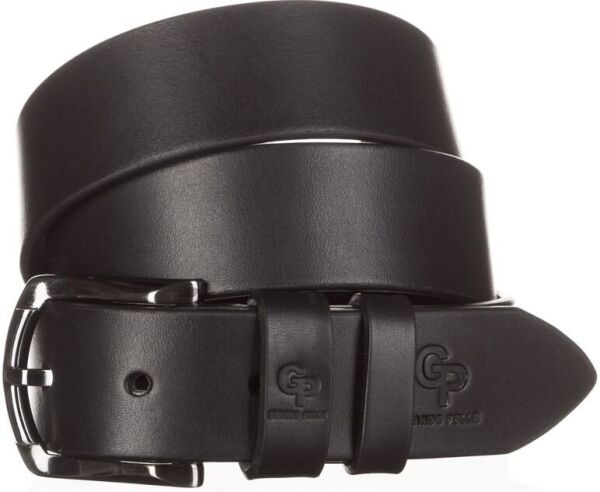 

Кожаный мужской ремень GRANDE PELLE 11027 Черный