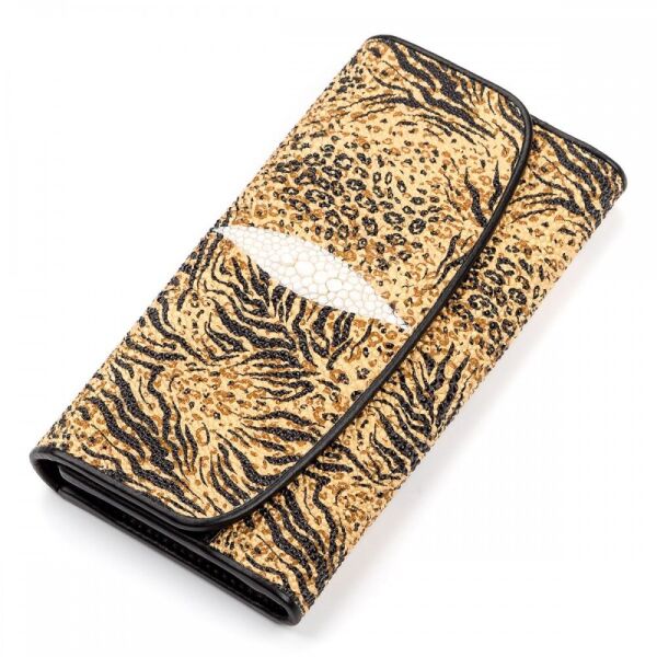 

Женский кошелек из кожи ската STINGRAY LEATHER 18111 Смешанный