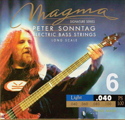 

Комплект 6 струн для бас-гитары Magma Peter Sonntag PS106