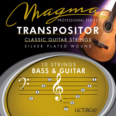 

Комплект струн для 8-струнной гитары Magma Transpositor GCT-8