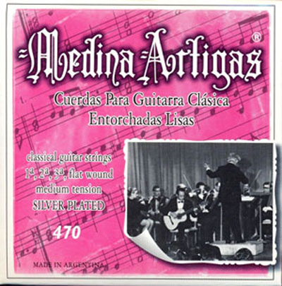 

Комплект струн для классической гитары Medina Artigas Violeta 470 Violeta470