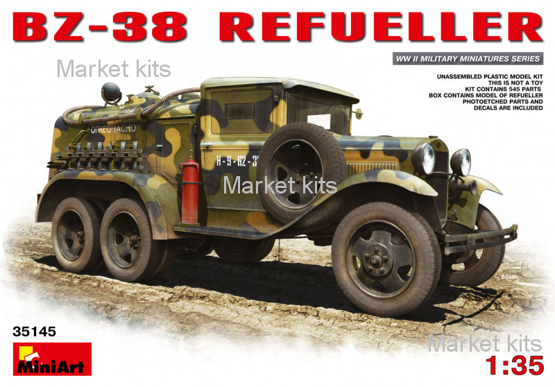 

Заправщик БЗ-38 1:35 MINIART (MA35145)