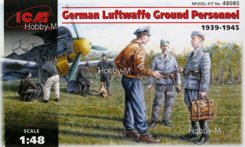 

Наземный персонал ВВС Германии (1939-1945) 1:48 ICM (ICM48085)