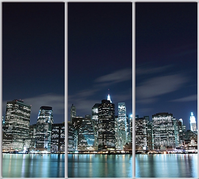 

Шкаф купе Luxe Studio Стандарт-1 Фотопечать Архитектура-97 2300x2400x450 трехдверный