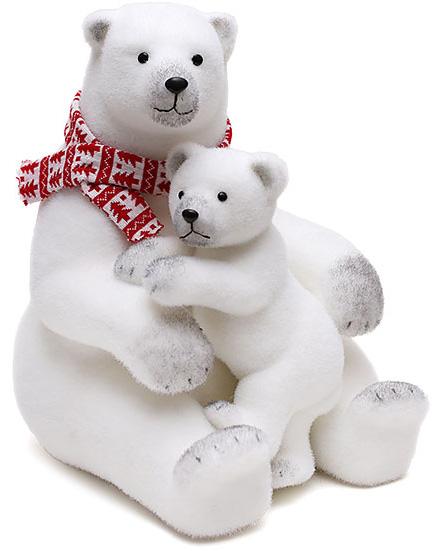 

Новогодняя декоративная игрушка под елку "Медведи" 45см (99565)