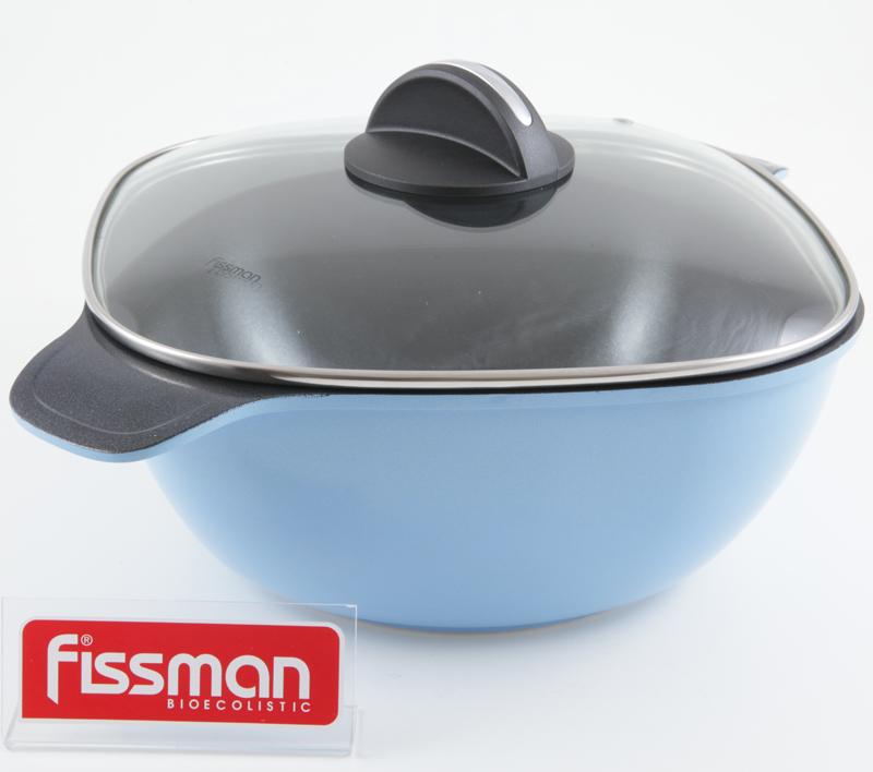 

Кастрюля Fissman DIABLO 6.5л со стеклянной крышкой