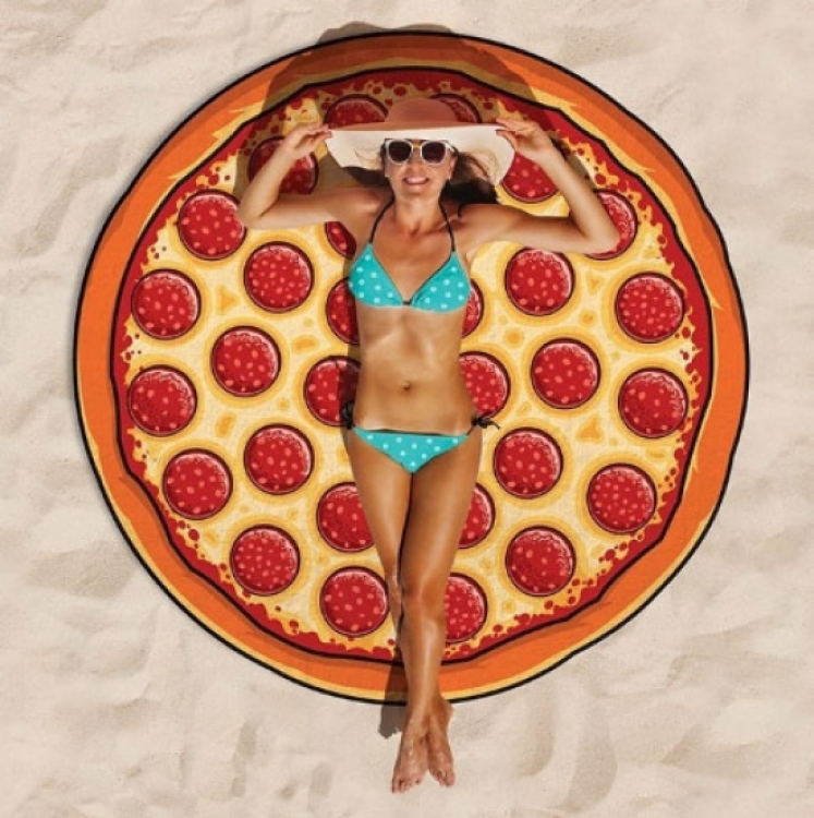 

Пляжный коврик Пицца (Pizza) 143 см (132133)