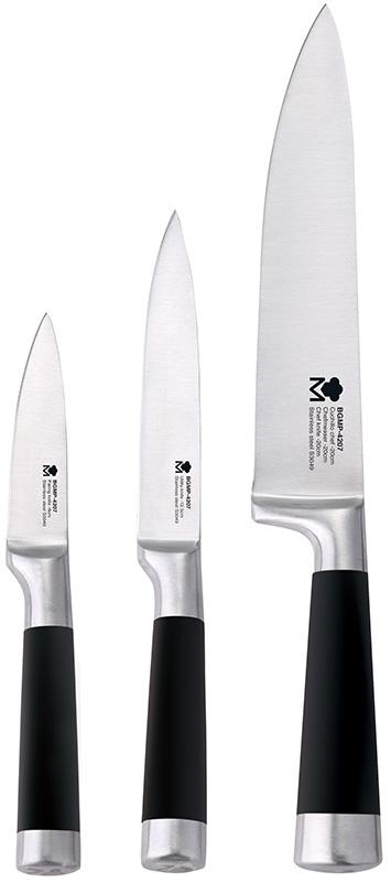 

Набор 3 кухонных ножа Bergner MasterPro из нержавеющей стали