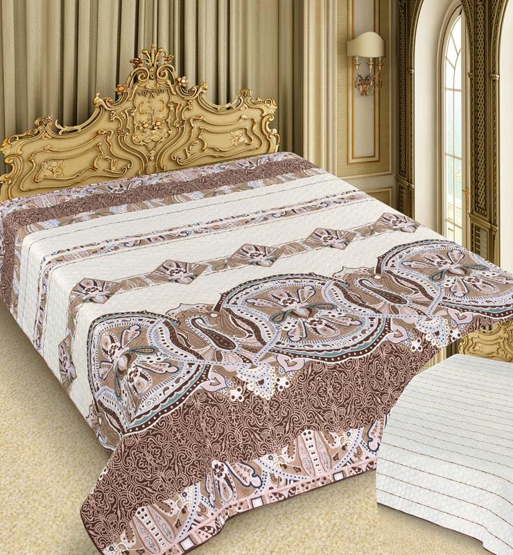 

Покрывало Love You Barokko Paisley "Milk" 220х240см