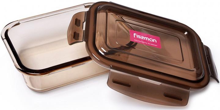 

Контейнер для продуктов Fisman Luxor 1520мл стеклянный, 22х16х7см