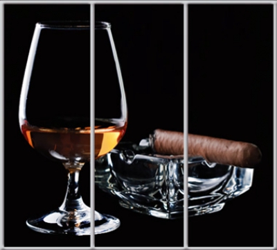 

Шкаф купе Luxe Studio Стандарт-1 Фотопечать Horeca-4 2300x2200x450 трехдверный