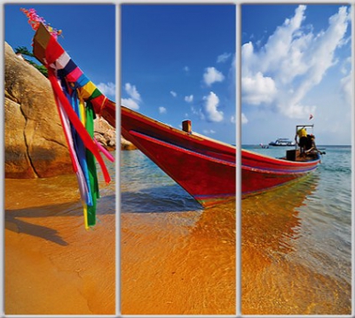 

Шкаф купе Luxe Studio Стандарт-1 Фотопечать Транспорт-32 2300x2200x450 трехдверный