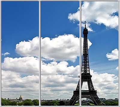 

Шкаф купе Luxe Studio Стандарт-1 Фотопечать Архитектура-68 2300x2100x450 трехдверный