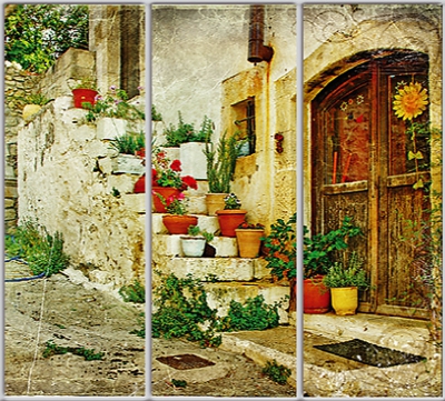 

Шкаф купе Luxe Studio Стандарт-1 Фотопечать Архитектура-112 2300x2000x450 трехдверный