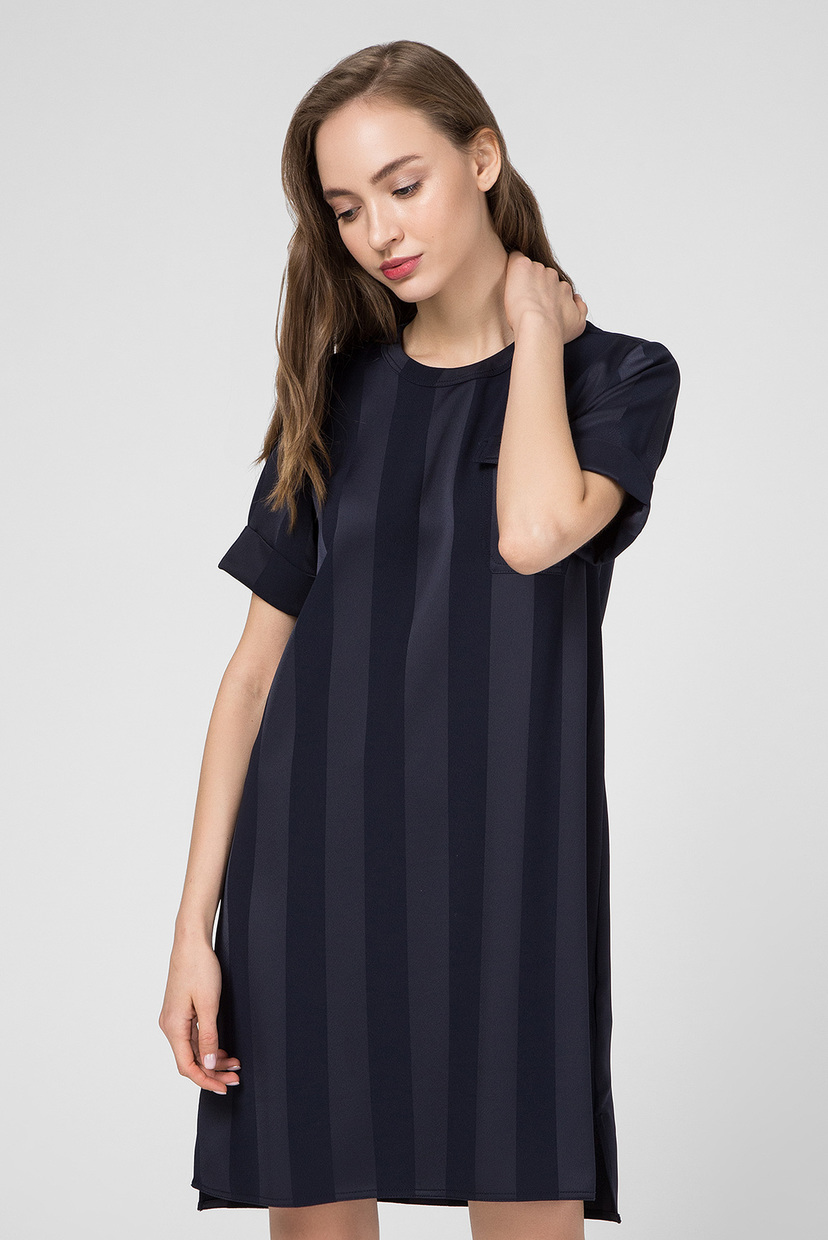 

Женское темно-синее платье FIFI Tommy Hilfiger 34 WW0WW26628