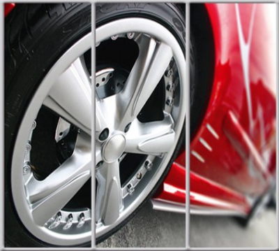 

Шкаф купе Luxe Studio Стандарт-1 Фотопечать Транспорт-28 2300x2000x450 трехдверный