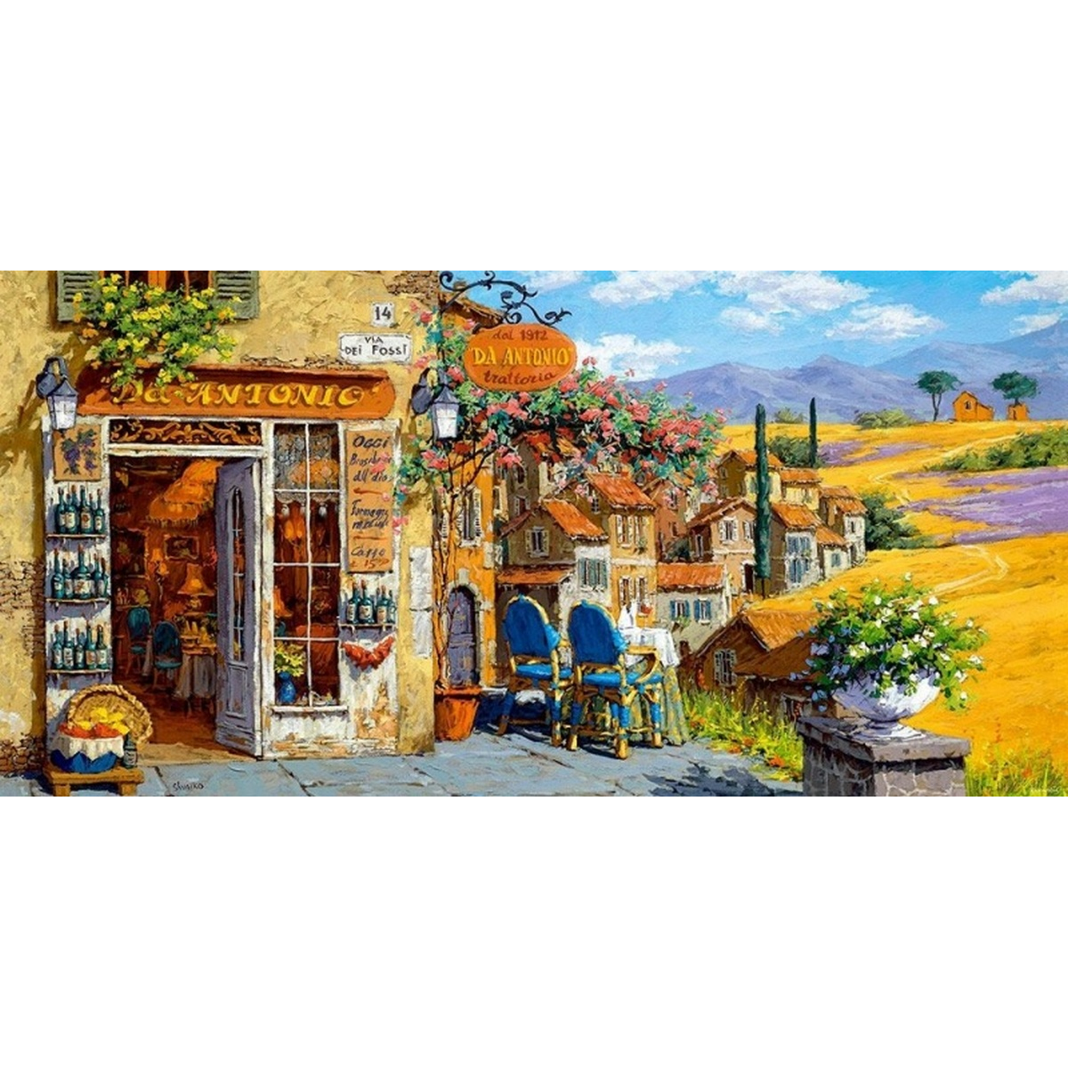 

Пазлы «Цвета Тосканы» 4000 эл Castorland ( С-400171)