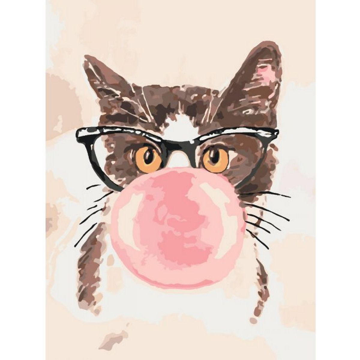 

Картина по номерам «Bubble gum» Идейка (KHO4050)